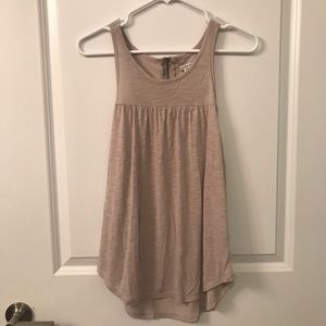 AMERICAN EAGLE OUTFITTERS Zipper Bank Tan Tank